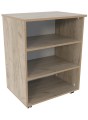 Flex-kast 2B laag B73xD50xH96cm Grey Craft Oak Tangara Groothandel voor kinderrdagverblijf inrichting